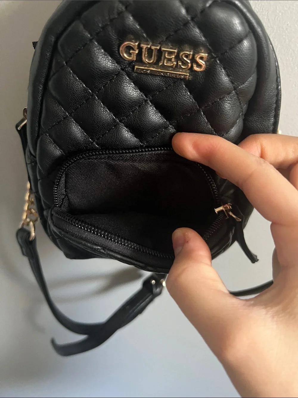 GUESS mini black backpack
